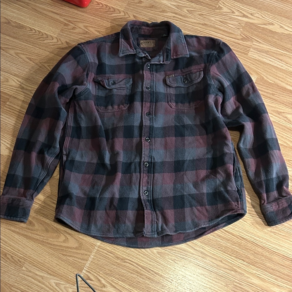 Orvis Flannel Button-Up Shirt